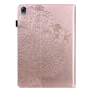 Custodia per tablet in pelle TPU + PU con motivo in rilievo pavone, For OPPO Pad 11 inch, For OPPO Realme Pad 10.4 inch, For Huawei Enjoy Tablet 2 10.1 inch, For Huawei MediaPad M5 Lite 10