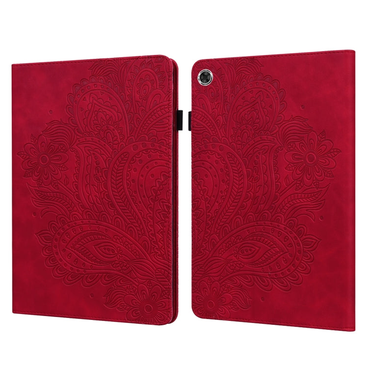 Custodia tablet in pelle TPU con motivo pavone Lenovo