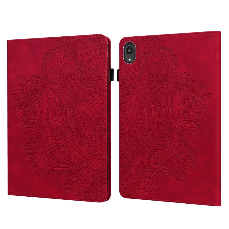 Custodia tablet in pelle TPU con motivo pavone Lenovo
