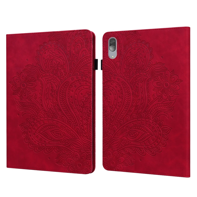 Custodia tablet in pelle TPU con motivo pavone Lenovo