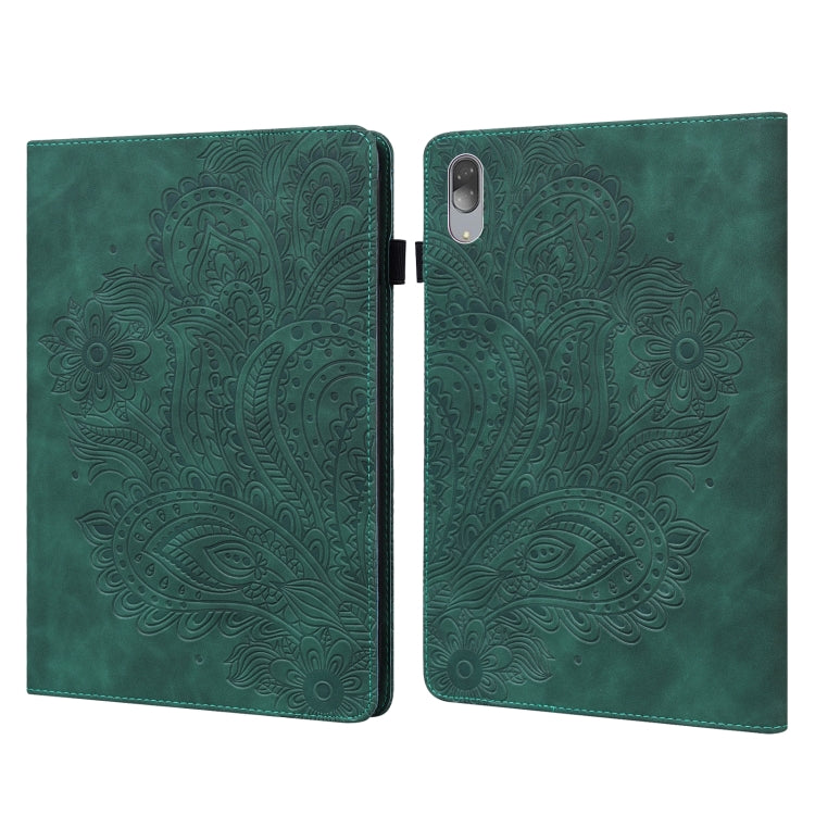Custodia tablet in pelle TPU con motivo pavone Lenovo