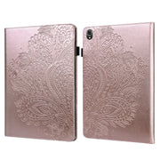 Custodia per tablet in pelle TPU + PU con motivo in rilievo pavone, For Lenovo Tab K10 10.3 inch TB-X6C6F / TB-X6C6X & M10 Plus 10.3 inch TB-X606 / TB-X606F, For Lenovo Legion Y700                                                                        ...