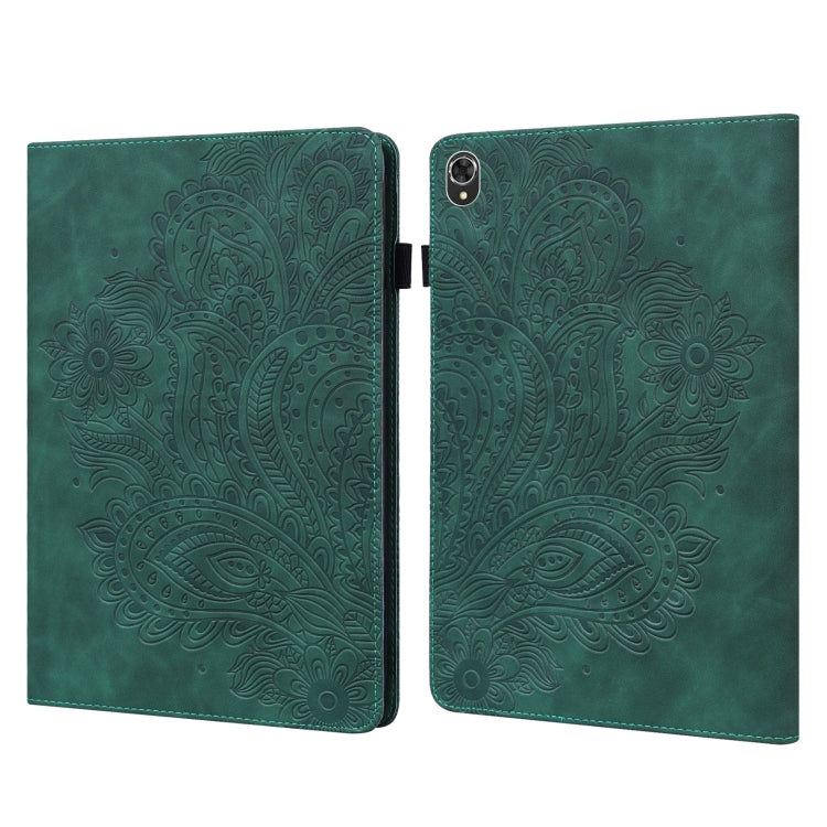 Custodia tablet in pelle TPU con motivo pavone Lenovo