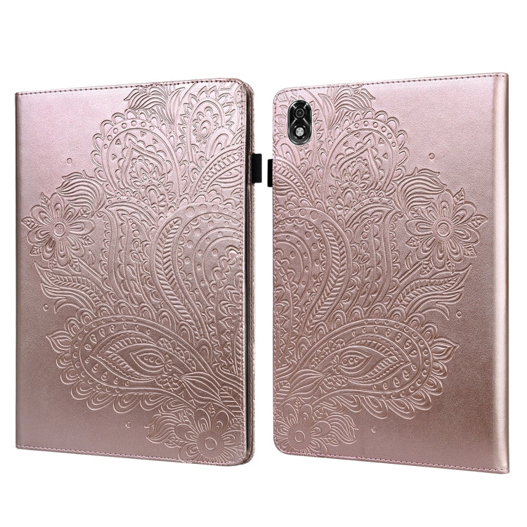 Custodia tablet in pelle TPU con motivo pavone Lenovo