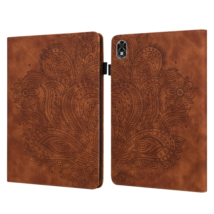 Custodia tablet in pelle TPU con motivo pavone Lenovo
