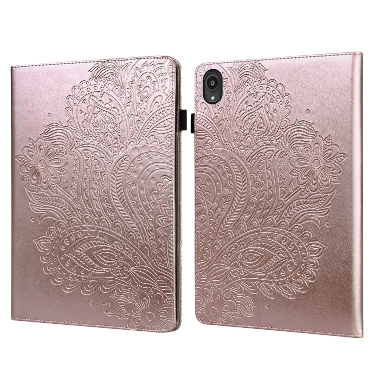 Custodia tablet in pelle TPU con motivo pavone Lenovo