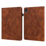 Custodia tablet in pelle TPU con motivo pavone Lenovo