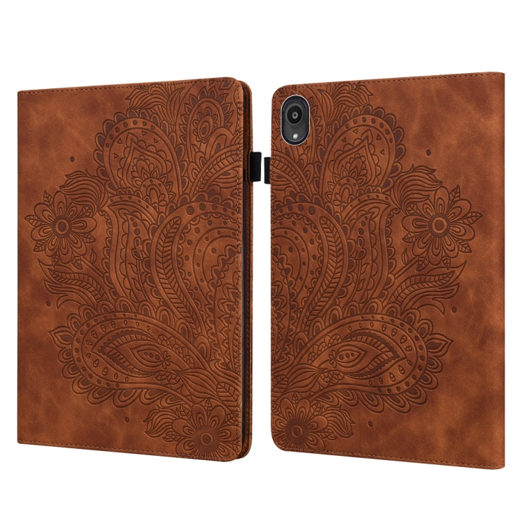 Custodia tablet in pelle TPU con motivo pavone Lenovo
