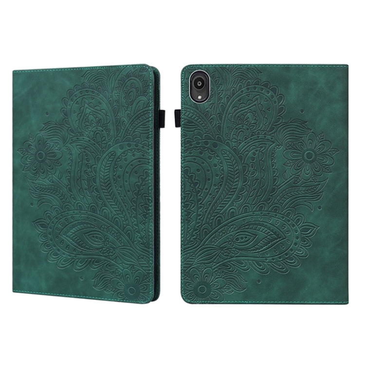 Custodia tablet in pelle TPU con motivo pavone Lenovo