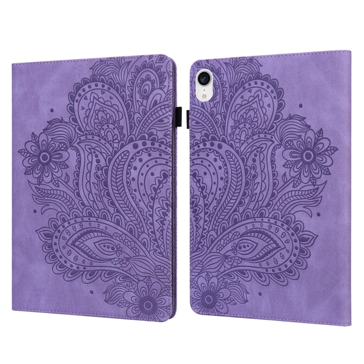 Custodia tablet in pelle TPU con motivo pavone Lenovo