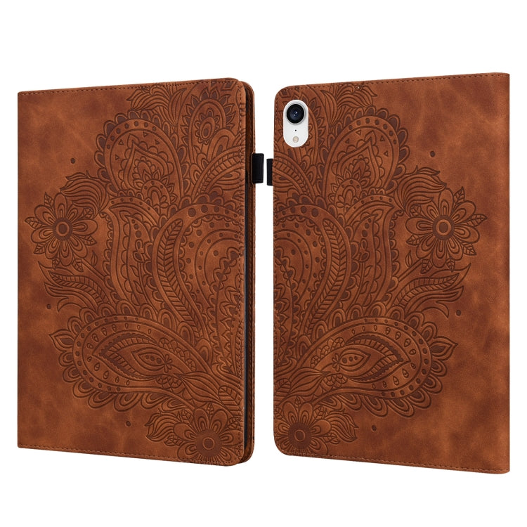 Custodia tablet in pelle TPU con motivo pavone Lenovo