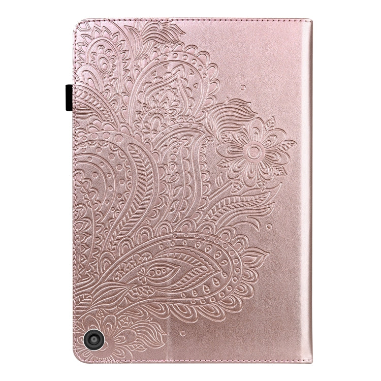 Custodia per tablet in pelle con motivo in rilievo pavone, For Amazon Fire HD 10 2021 / HD 10 Plus 2021, For Amazon Fire HD 8 2017, For Amazon Kindle Parperwhite 5 2021 11th Gen.
