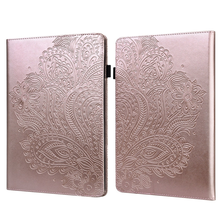Custodia per tablet in pelle con motivo in rilievo pavone, For Amazon Fire HD 10 2021 / HD 10 Plus 2021, For Amazon Fire HD 8 2017, For Amazon Kindle Parperwhite 5 2021 11th Gen.