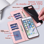 Custodia per telefono in pelle a vibrazione orizzontale con stampa pressata con motivo ad albero e cervo, For OPPO A32 / A33 / A52 / A52s, For OPPO A16, For Realme 8i