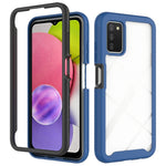 Starry Sky Solid Color Series Custodia per PC + TPU antiurto, For Samsung Galaxy A03s 164mm, For Samsung Galaxy A03s 166mm