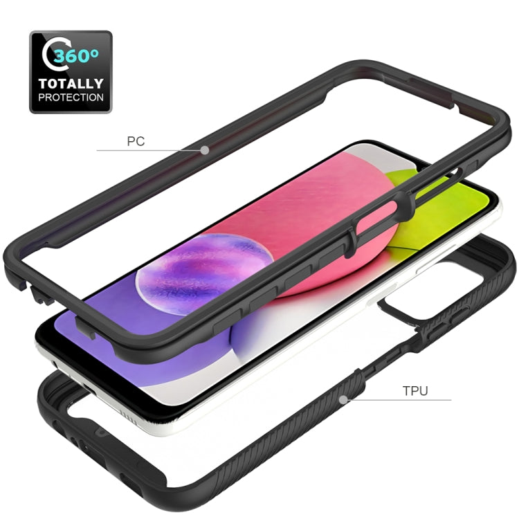 Starry Sky Solid Color Series Custodia per PC + TPU antiurto, For Samsung Galaxy A03s 164mm, For Samsung Galaxy A03s 166mm