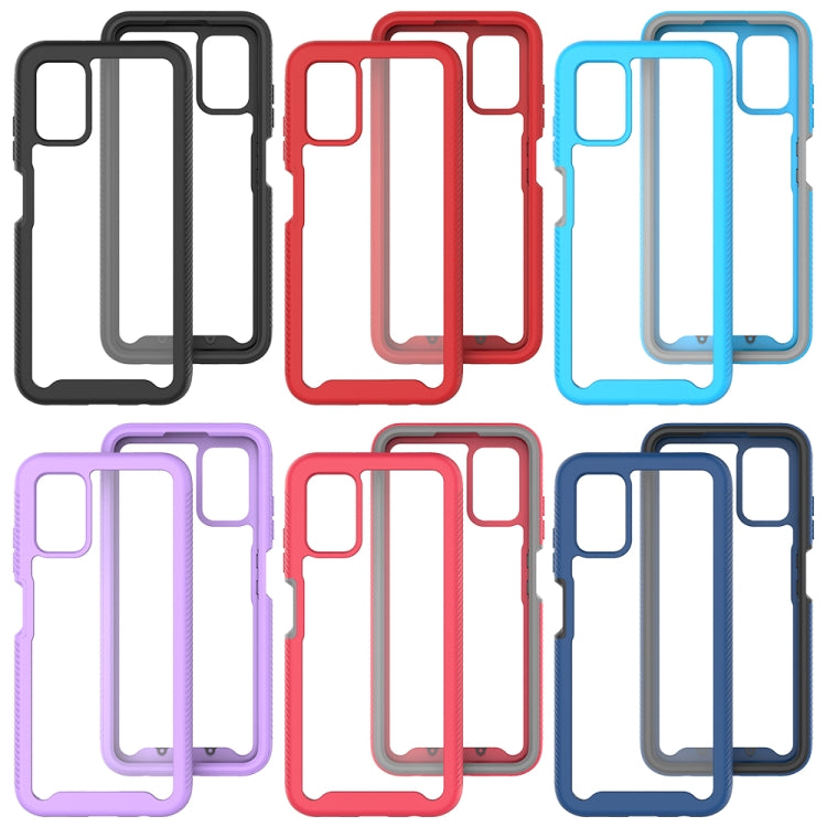 Starry Sky Solid Color Series Custodia per PC + TPU antiurto, For Samsung Galaxy A03s 164mm, For Samsung Galaxy A03s 166mm