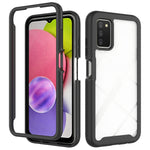Starry Sky Solid Color Series Custodia per PC + TPU antiurto, For Samsung Galaxy A03s 164mm, For Samsung Galaxy A03s 166mm