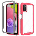 Starry Sky Solid Color Series Custodia per PC + TPU antiurto, For Samsung Galaxy A03s 164mm, For Samsung Galaxy A03s 166mm