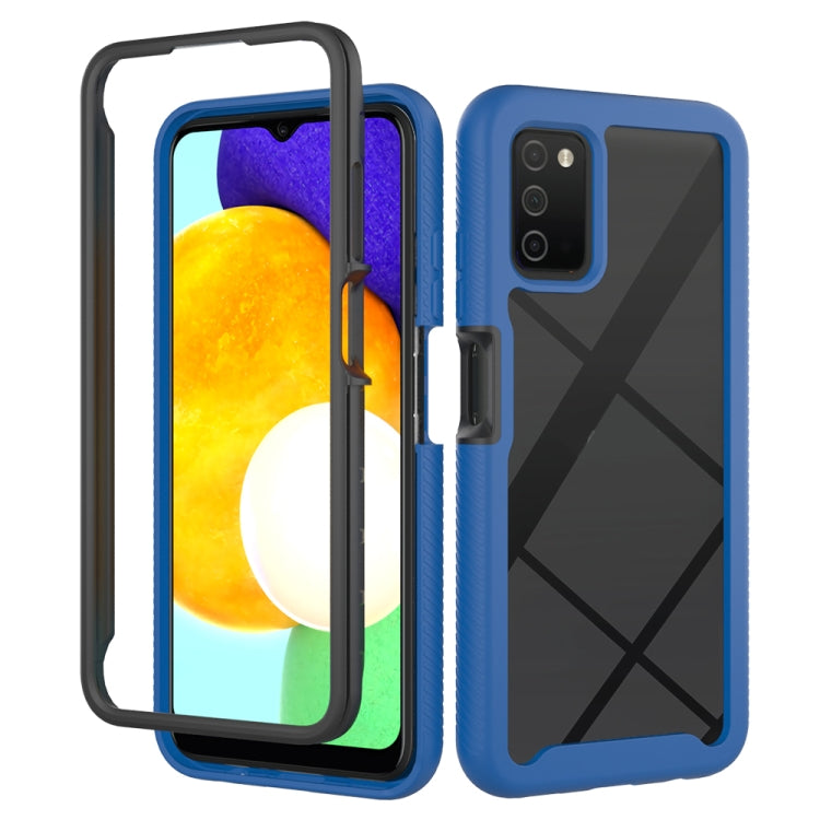 Starry Sky Solid Color Series Custodia per PC + TPU antiurto, For Samsung Galaxy A03s 164mm, For Samsung Galaxy A03s 166mm