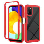 Starry Sky Solid Color Series Custodia per PC + TPU antiurto, For Samsung Galaxy A03s 164mm, For Samsung Galaxy A03s 166mm