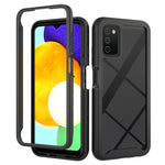 Starry Sky Solid Color Series Custodia per PC + TPU antiurto, For Samsung Galaxy A03s 164mm, For Samsung Galaxy A03s 166mm