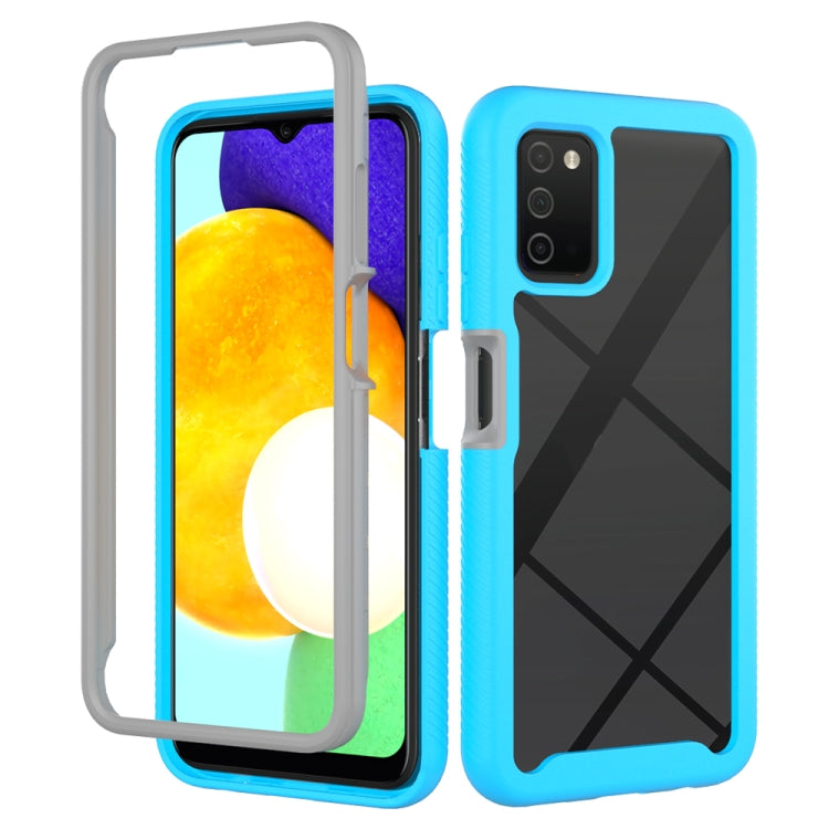 Starry Sky Solid Color Series Custodia per PC + TPU antiurto, For Samsung Galaxy A03s 164mm, For Samsung Galaxy A03s 166mm