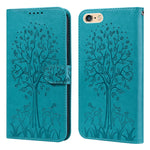 Custodia portafoglio in pelle con stampa per iPhone 11