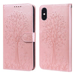 Custodia portafoglio in pelle con slot carte per iPhone