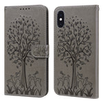 Custodia portafoglio in pelle con slot carte per iPhone