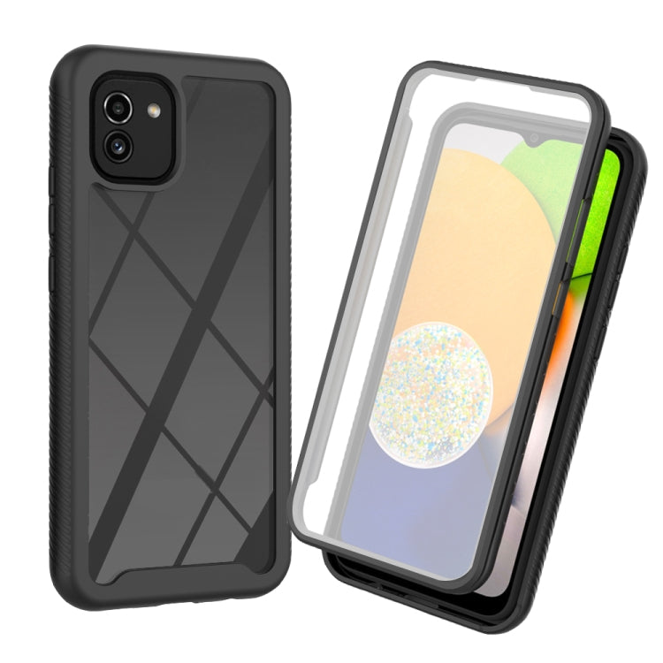 Custodia per telefono Starry Sky tinta unita serie PC + TPU con pellicola in PET, For Samsung Galaxy A03 164mm, For Samsung Galaxy A03 166mm, For Samsung Galaxy A13 4G, For Samsung Galaxy A33 5G