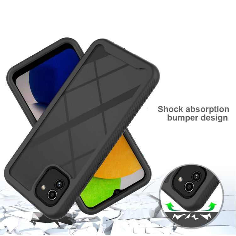 Custodia per telefono Starry Sky tinta unita serie PC + TPU con pellicola in PET, For Samsung Galaxy A03 164mm, For Samsung Galaxy A03 166mm, For Samsung Galaxy A13 4G, For Samsung Galaxy A33 5G
