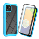 Custodia per telefono Starry Sky tinta unita serie PC + TPU con pellicola in PET, For Samsung Galaxy A03 164mm, For Samsung Galaxy A03 166mm, For Samsung Galaxy A13 4G, For Samsung Galaxy A33 5G