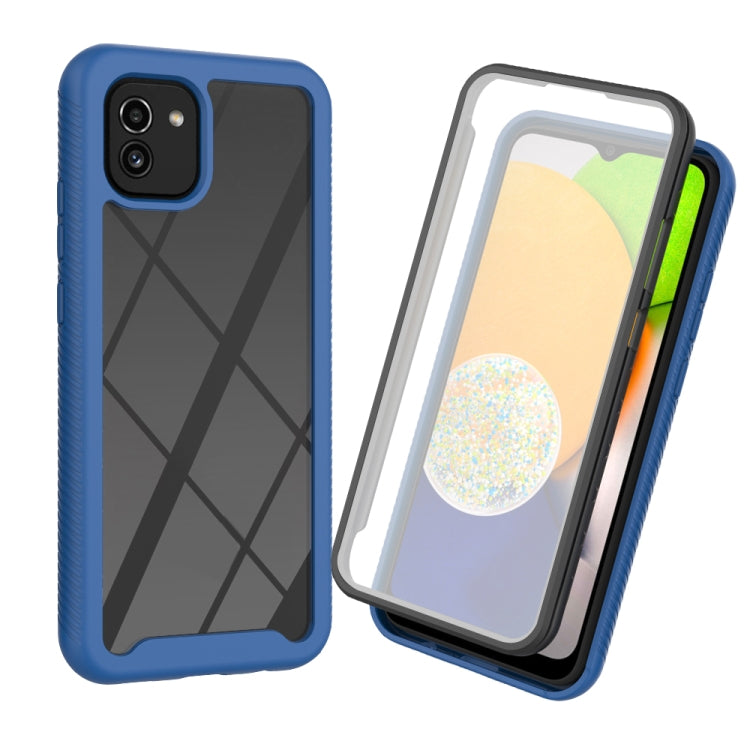 Custodia per telefono Starry Sky tinta unita serie PC + TPU con pellicola in PET, For Samsung Galaxy A03 164mm, For Samsung Galaxy A03 166mm, For Samsung Galaxy A13 4G, For Samsung Galaxy A33 5G
