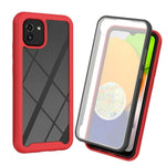 Custodia per telefono Starry Sky tinta unita serie PC + TPU con pellicola in PET, For Samsung Galaxy A03 164mm, For Samsung Galaxy A03 166mm, For Samsung Galaxy A13 4G, For Samsung Galaxy A33 5G