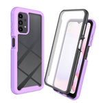 Custodia per telefono Starry Sky tinta unita serie PC + TPU con pellicola in PET, For Samsung Galaxy A03 164mm, For Samsung Galaxy A03 166mm, For Samsung Galaxy A13 4G, For Samsung Galaxy A33 5G