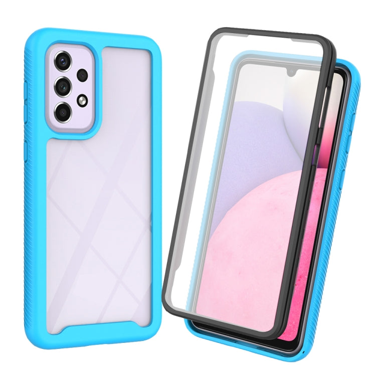 Custodia per telefono Starry Sky tinta unita serie PC + TPU con pellicola in PET, For Samsung Galaxy A03 164mm, For Samsung Galaxy A03 166mm, For Samsung Galaxy A13 4G, For Samsung Galaxy A33 5G
