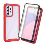 Custodia per telefono Starry Sky tinta unita serie PC + TPU con pellicola in PET, For Samsung Galaxy A03 164mm, For Samsung Galaxy A03 166mm, For Samsung Galaxy A13 4G, For Samsung Galaxy A33 5G