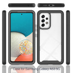 Custodia per telefono Starry Sky tinta unita serie PC + TPU con pellicola in PET, For Samsung Galaxy A53 5G, For Samsung Galaxy A73 5G