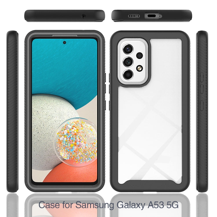 Custodia per telefono Starry Sky tinta unita serie PC + TPU con pellicola in PET, For Samsung Galaxy A53 5G, For Samsung Galaxy A73 5G