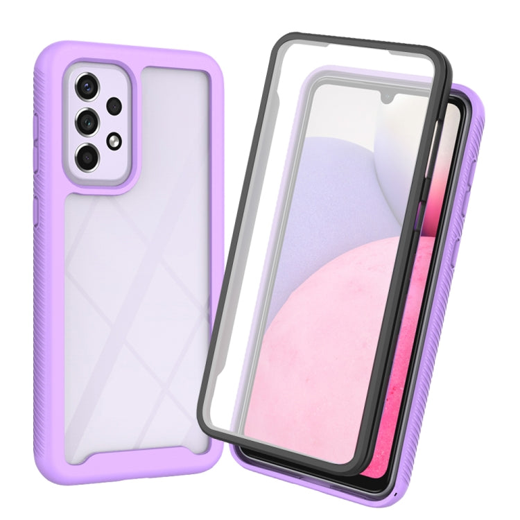Custodia per telefono Starry Sky tinta unita serie PC + TPU con pellicola in PET, For Samsung Galaxy A53 5G, For Samsung Galaxy A73 5G