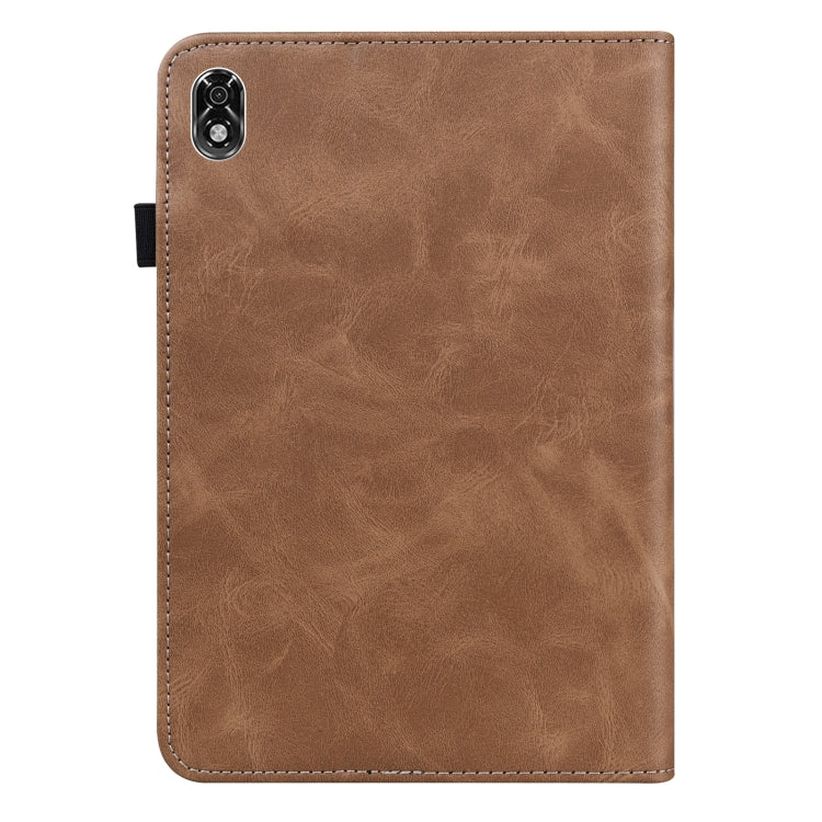 Custodia in pelle a righe goffrata tinta unita, For Lenovo Legion Y700, For Lenovo Tab M10 10.1 inch, For Lenovo Tab P11 2020 11 inch, For Lenovo Tab M10 HD Gen 2