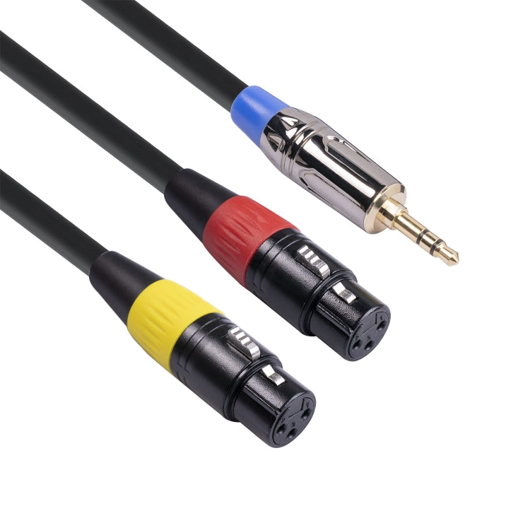 TC194BUXK107YR-30 Cavo audio da 3,5 mm maschio a doppia femmina Canon, 3.5mm Male to Dual Canon Female