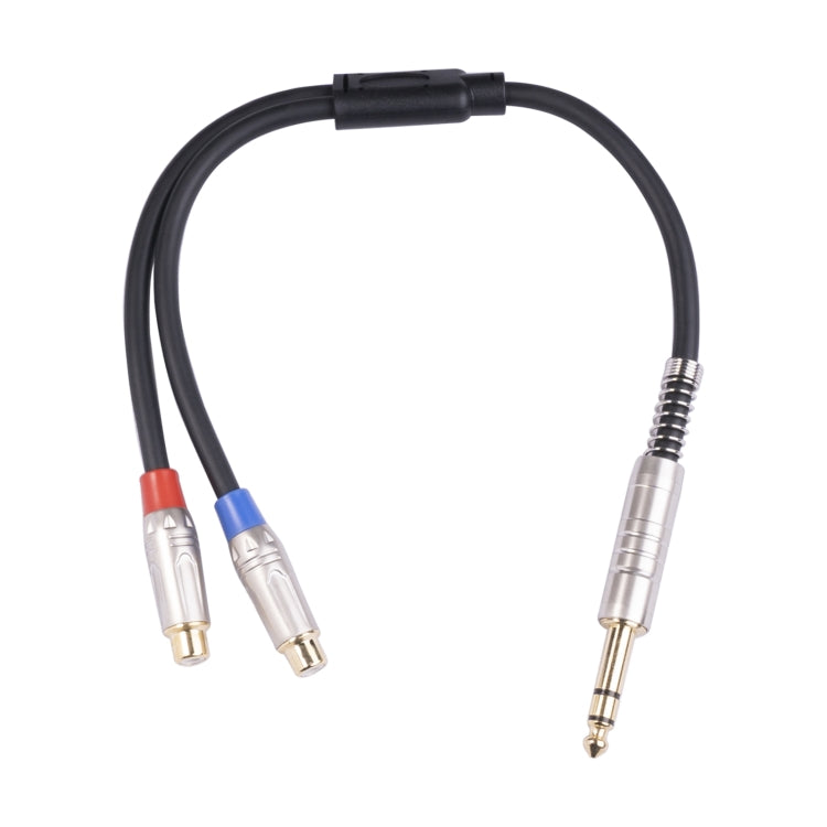 TC030YTR048-03 Cavo audio biforcato da 6,35 mm maschio a doppio RCA femmina