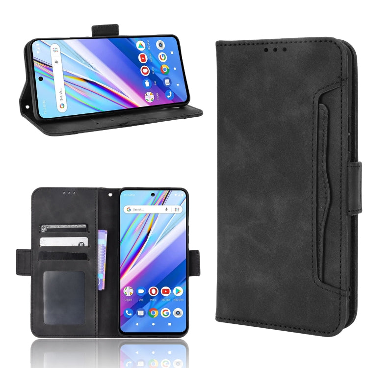 Custodia per telefono in pelle con motivo in pelle di vitello, For BLU G51 Plus, For BLU G91 Pro, For OPPO Realme Q3T / Q3S, For OPPO Reno7 5G / Find X5 Lite