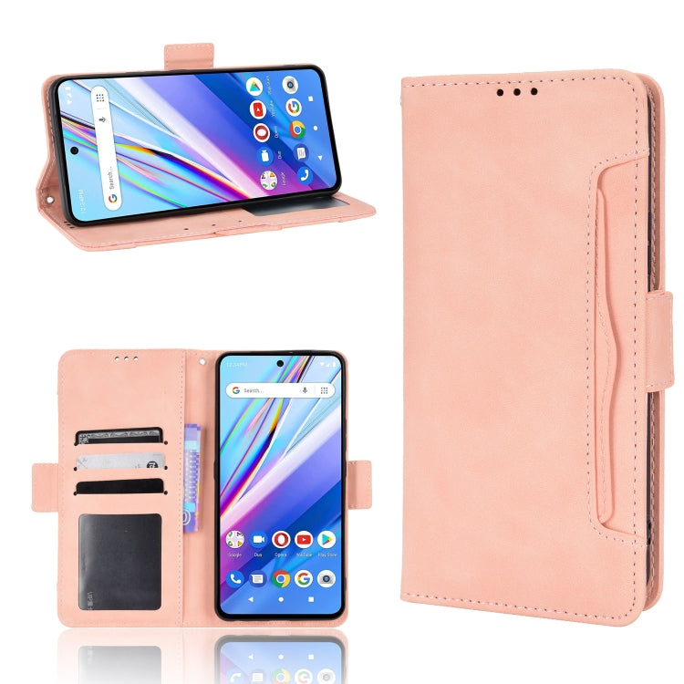 Custodia per telefono in pelle con motivo in pelle di vitello, For BLU G51 Plus, For BLU G91 Pro, For OPPO Realme Q3T / Q3S, For OPPO Reno7 5G / Find X5 Lite