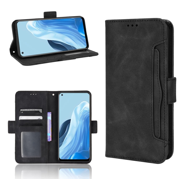 Custodia per telefono in pelle con motivo in pelle di vitello, For BLU G51 Plus, For BLU G91 Pro, For OPPO Realme Q3T / Q3S, For OPPO Reno7 5G / Find X5 Lite