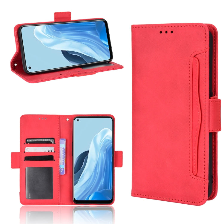 Custodia per telefono in pelle con motivo in pelle di vitello, For BLU G51 Plus, For BLU G91 Pro, For OPPO Realme Q3T / Q3S, For OPPO Reno7 5G / Find X5 Lite