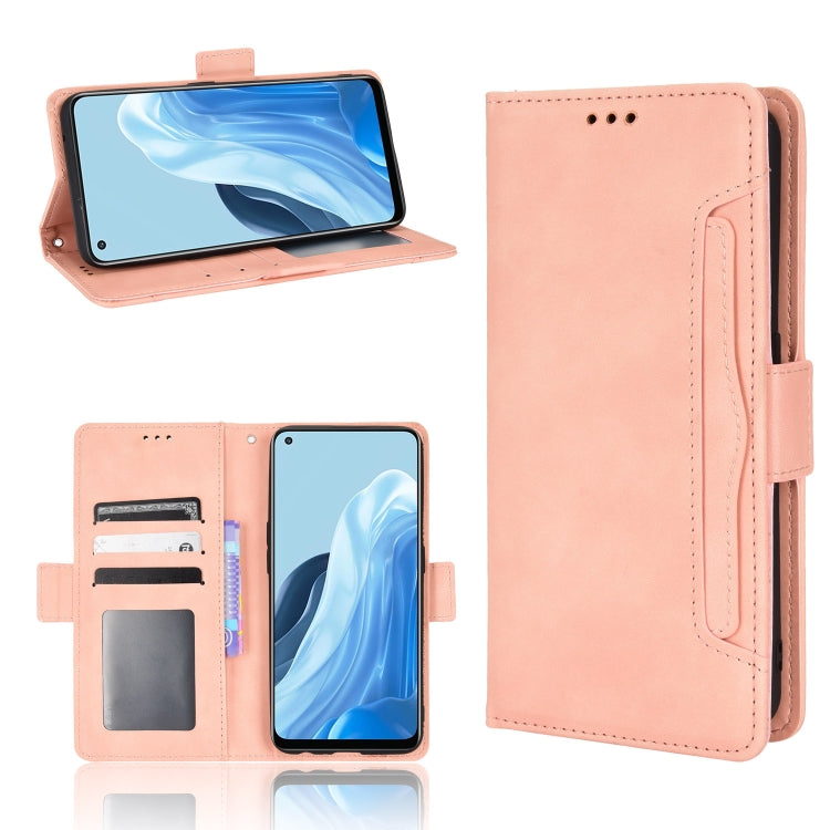 Custodia per telefono in pelle con motivo in pelle di vitello, For BLU G51 Plus, For BLU G91 Pro, For OPPO Realme Q3T / Q3S, For OPPO Reno7 5G / Find X5 Lite