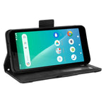 Custodia per telefono in pelle con motivo in pelle di vitello, For Schok Volt SV55 / SV55216, For TCL 30V 5G, For vivo S12 / V23 5G, For vivo Y76 5G